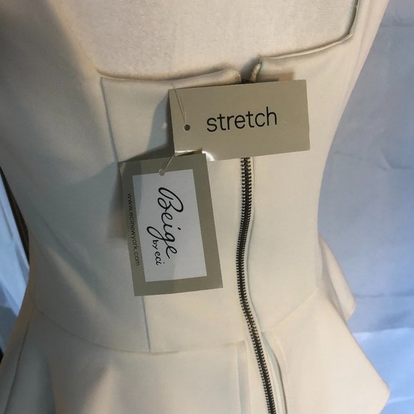 One piece White dress by Beige by Eci - Picture 4 of 7